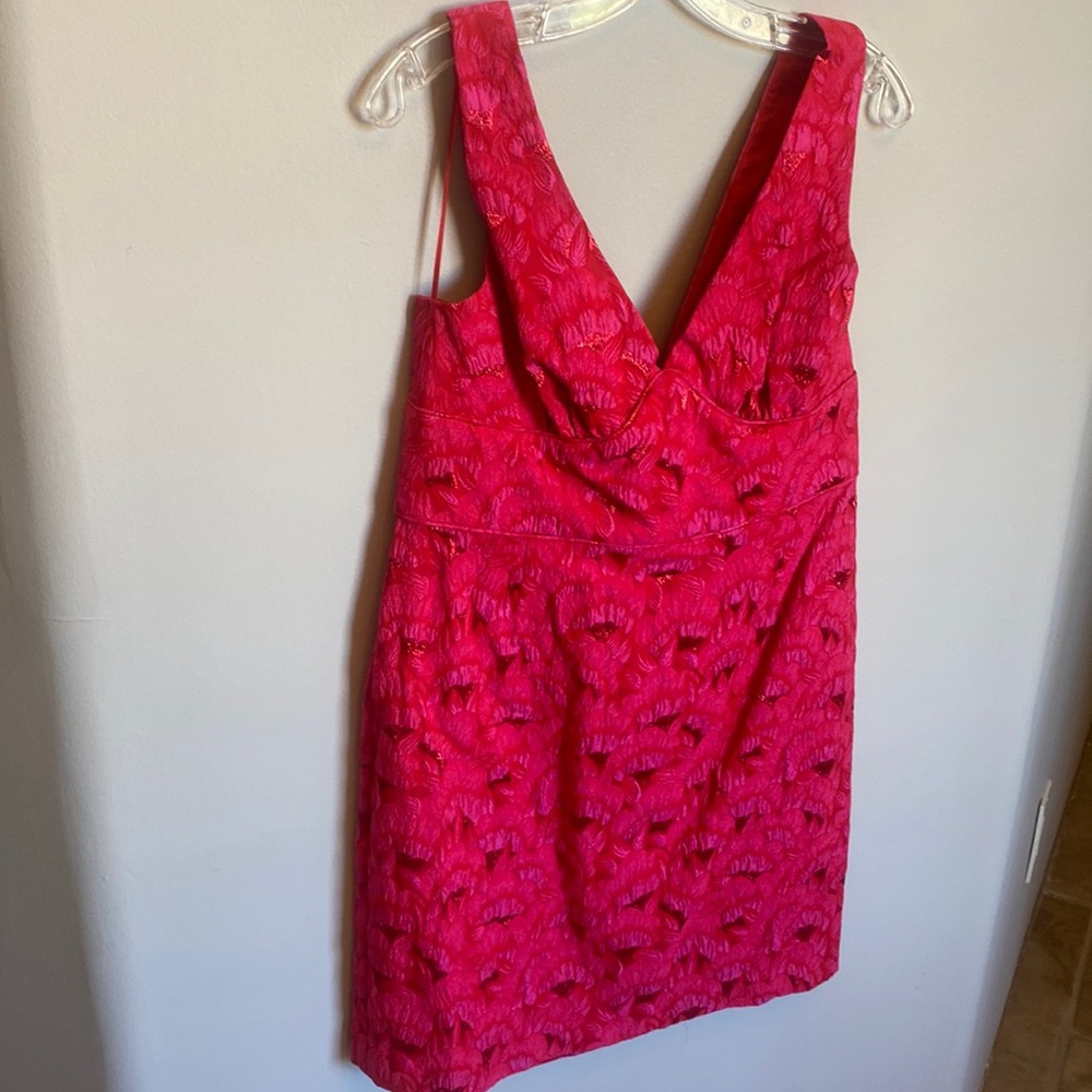Trina Turk vintage jacquard dress